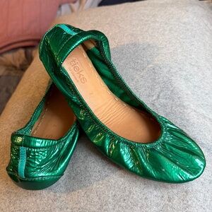 Tieks-Emerald Green sz 7